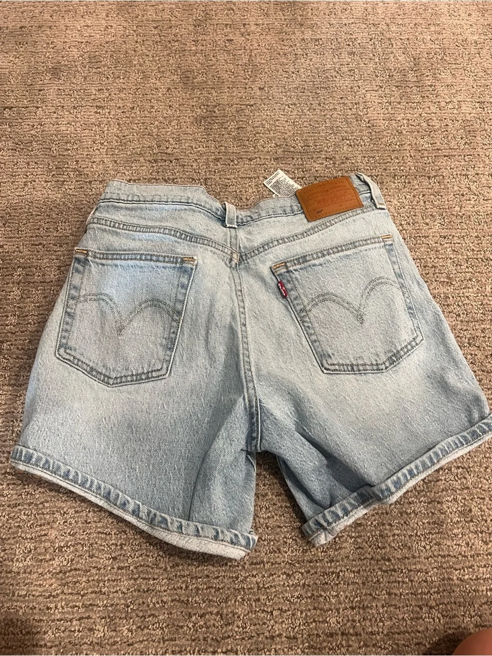 Light Blue Denim Women’s Shorts